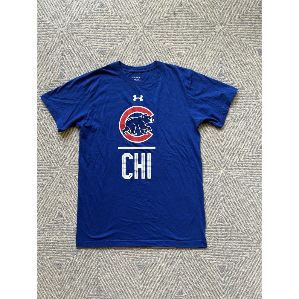 Under Armour Chicago Cubs CHI T-shirt - Blue - Medium
